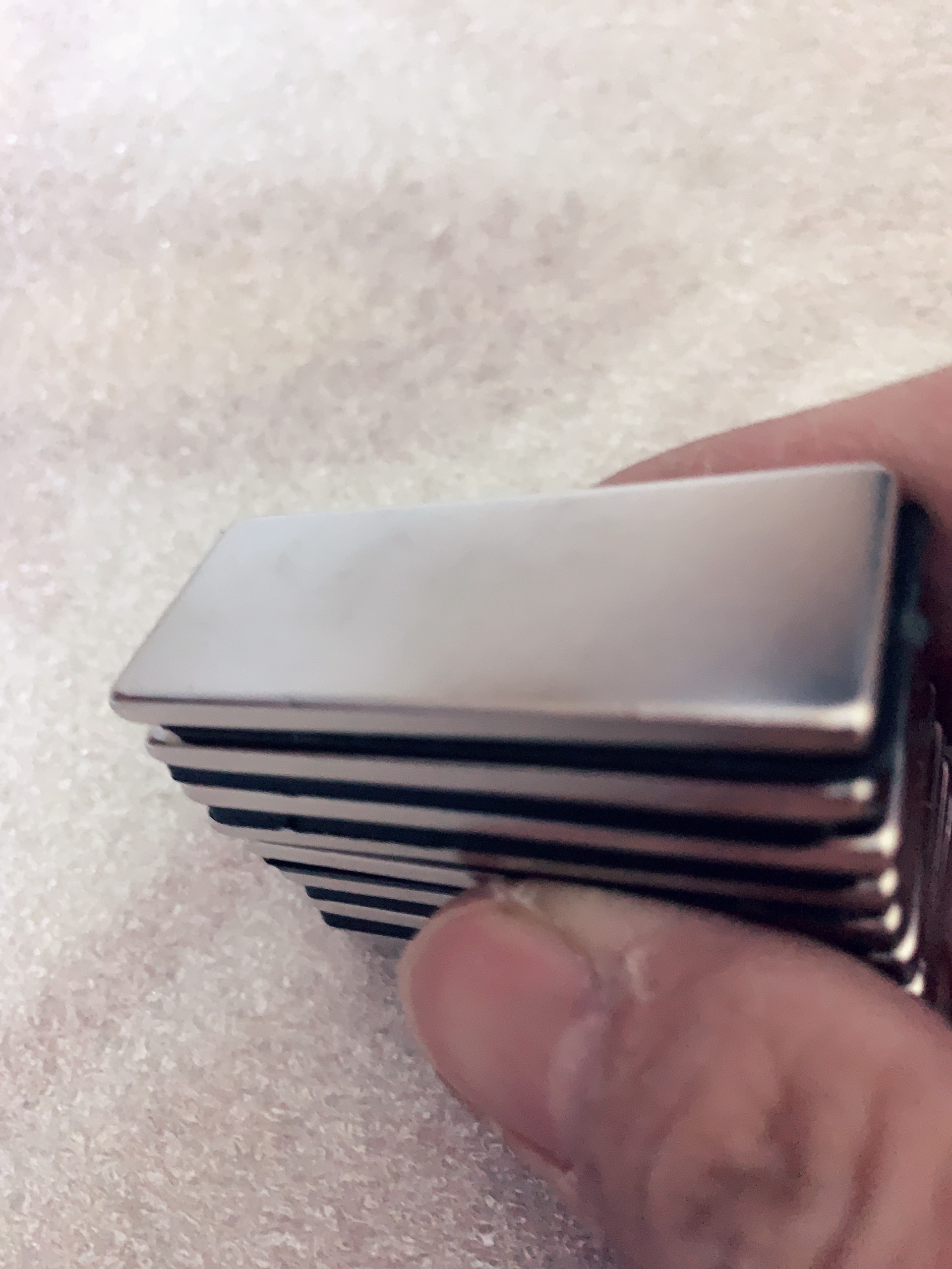 Nam châm chữ nhật 50x20x3mm (SIÊU TỐT HÚT KHỎE)