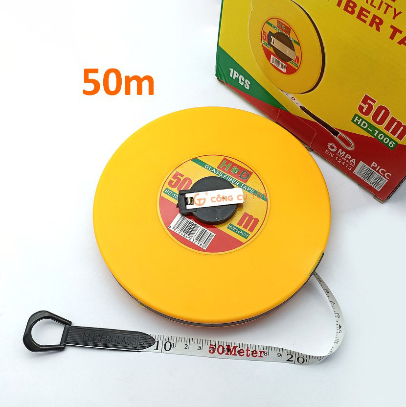 Thước dây vải sợi thủy tinh 20m, 30m, 50m