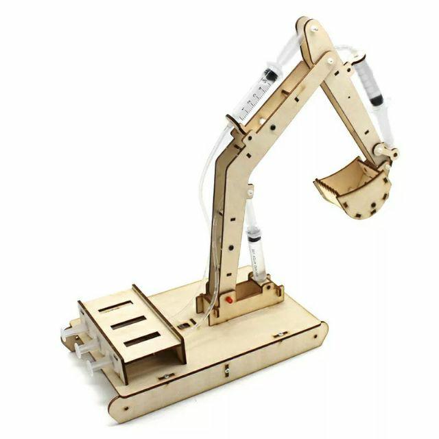 Đồ chơi lắp ghép Máy Xúc Thủy Lực 3D DIY