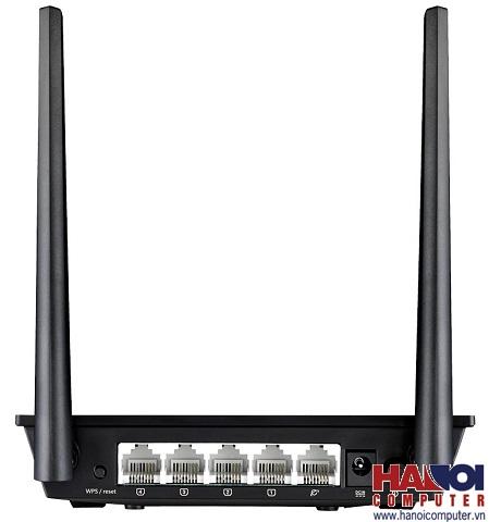 Router ASUS RT-N12 (Đen)