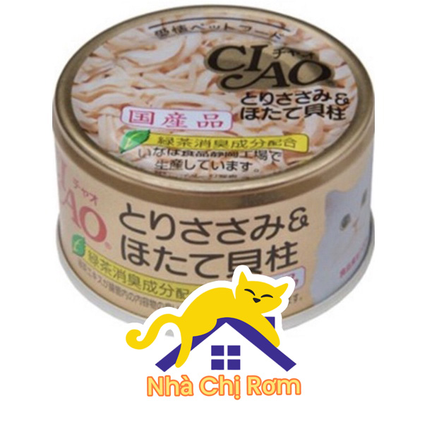 Pate Inaba Ciao lon 85g Nhập khẩu Thái lan