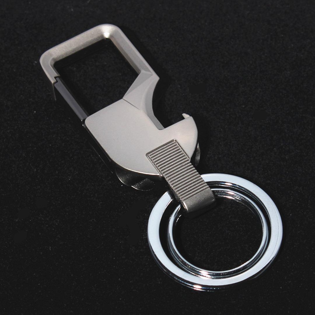 Móc gắn chìa khoá nam thép inox không gỉ ô tô xe máy Proud Horse OM176 hợp kim sang trọng cá tính