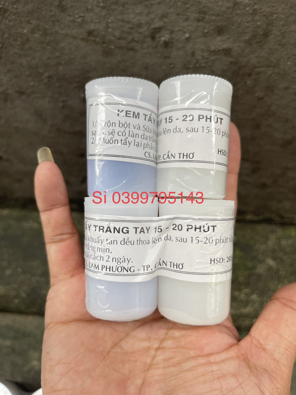 ( Hàng Chuẩn ) Cặp Kem Tẩy Trắng Da Cấp Tốc