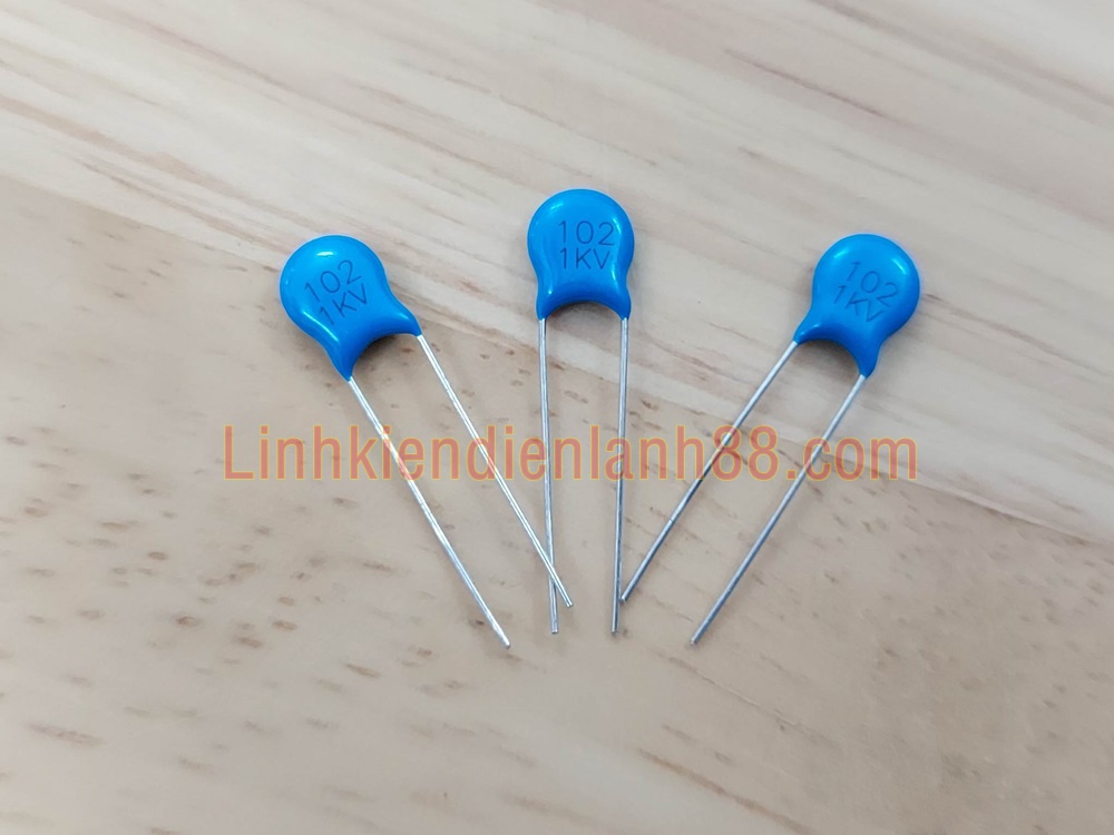 (20 cai)Tụ cao áp 102k /1KV Mới chính Hãng .