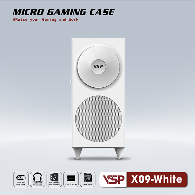 Vỏ Case Máy Tính VSP Micro Gaming X09