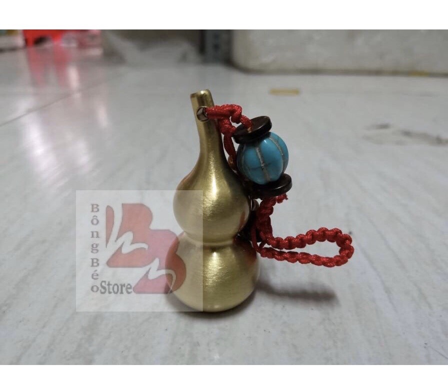 [HCM]Móc khóa hồ lô may mắn bằng ĐỒNG