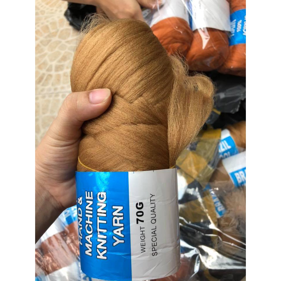 Len wool hair 32k/ cuộn 70g