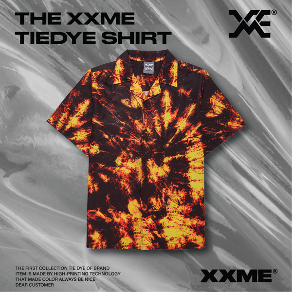 XXME CHÍNH HÃNG - Áo sơ mi Tie dye