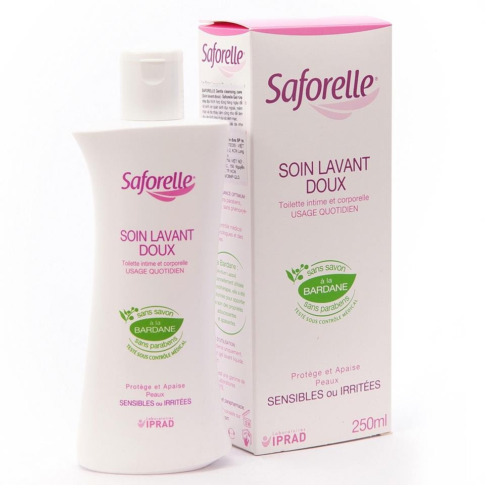 [Nội Địa Pháp] Dung Dịch Vệ Sinh Phụ Nữ Saforelle Gentle Cleansing Care