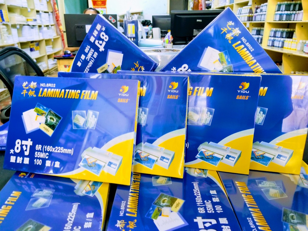 MÀNG ÉP PLASTIC KHỔ A5- 80MIC