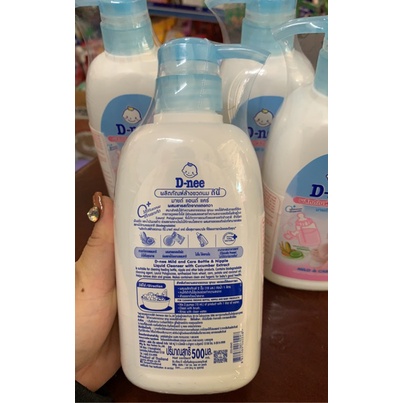 [Tem Đại Thịnh-Hàng Chuẩn] Nước Rửa Bình Sữa Dnee Chai 500ml Mild & Care