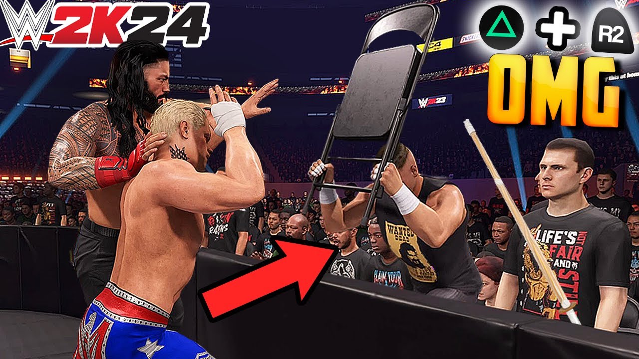 Đĩa Game Wwe 2k24 Ps5/Ps4