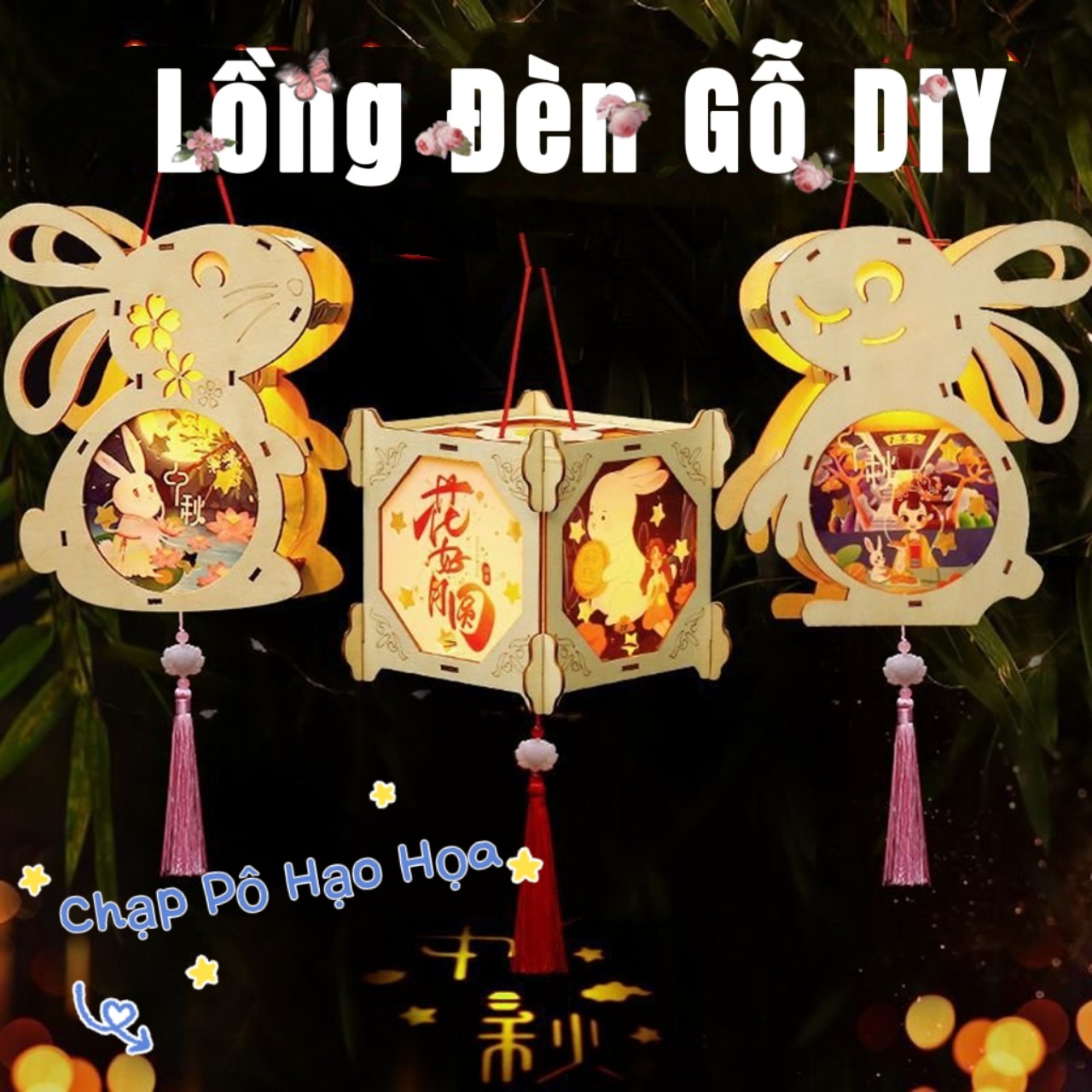 (MẪU 2023) LỒNG ĐÈN TRUNG THU HANDMADE CHO BÉ