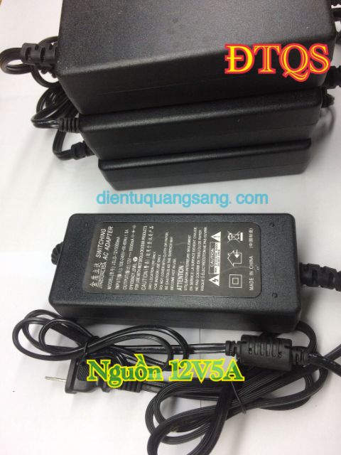 Bộ ĐỔI NGUỒN cho MÁY BƠM áp lực mini từ 220-12V 5A