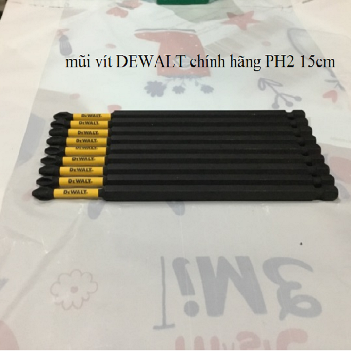 Đầu Bắn Vít DeWalt hàng nhập Mỹ ph2 - 150mm. Có Từ