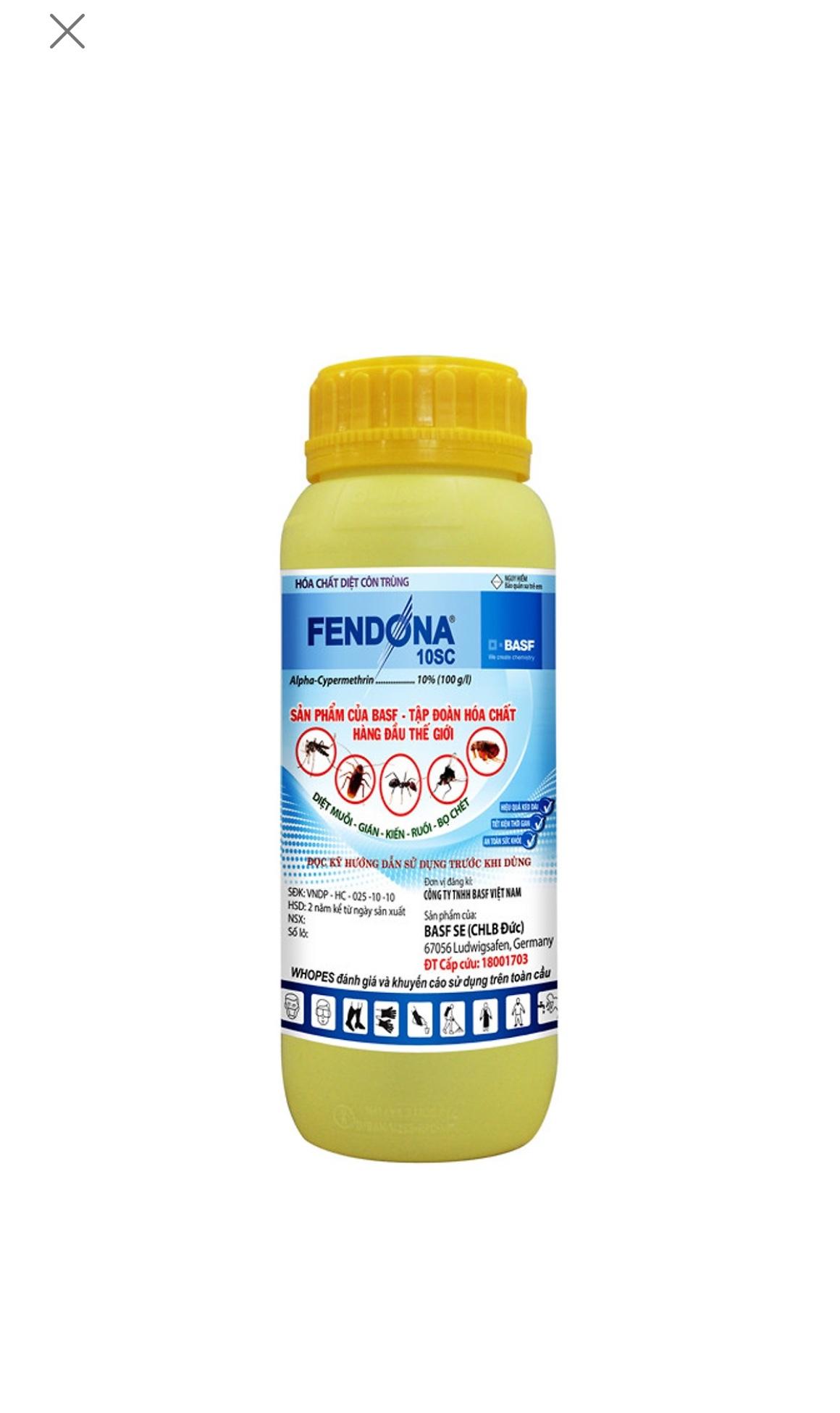 [HCM]Thuốc diệt muỗi Fendona 10SC (1 Lít)
