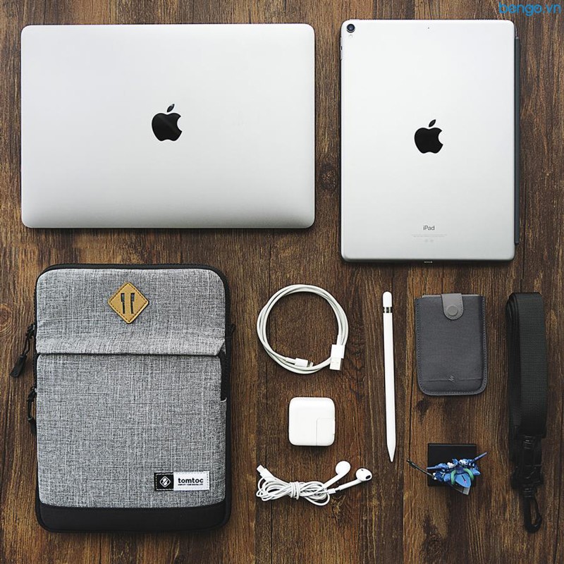 TÚI ĐEO CHÉO CHỐNG SỐC TOMTOC iPad 11inc Multi Function Shoulder Bags-A20