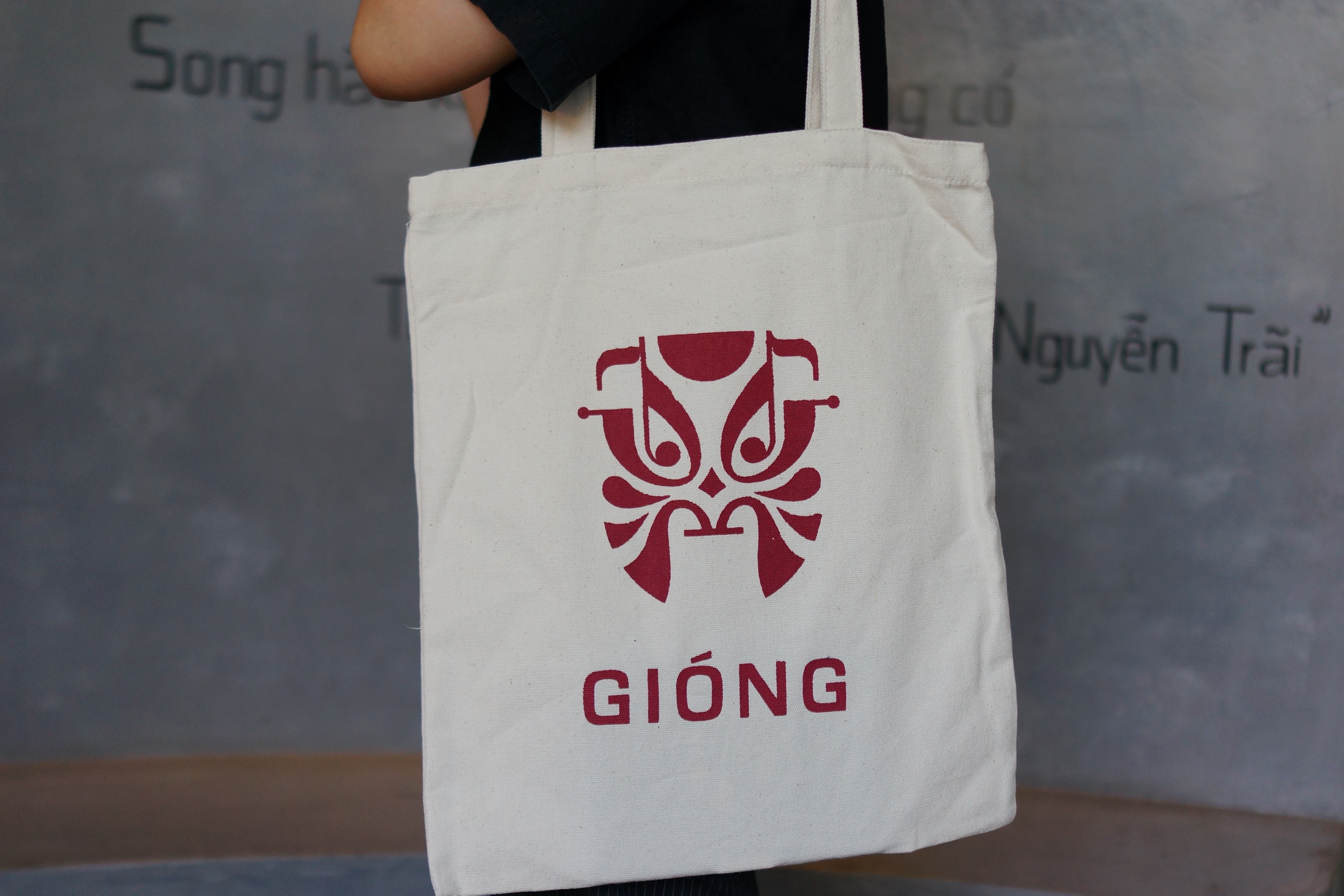 Túi Tote Vải Canvas Hoạ Tiết GIÓNG