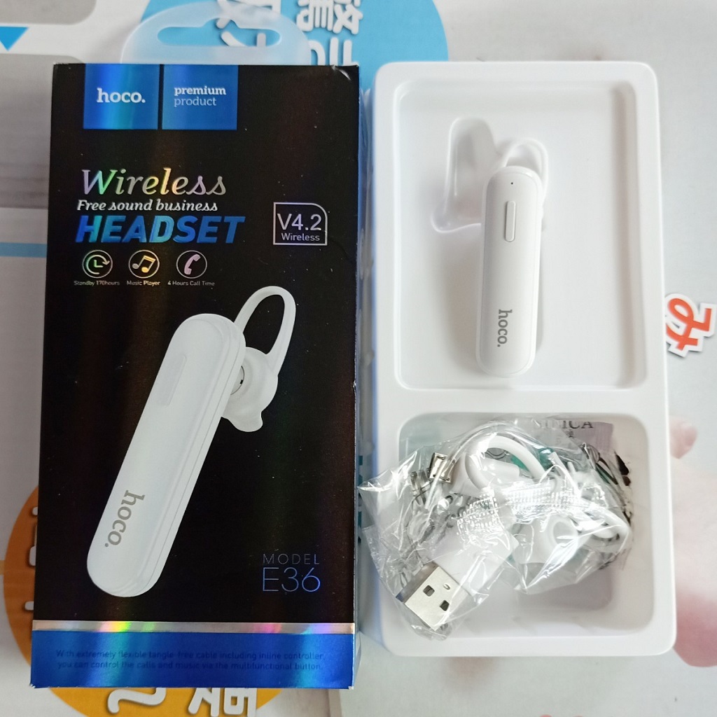 [HCM] Tai nghe bluetooth Hoco E36 hàng chính hãng bảo hành 12 tháng
