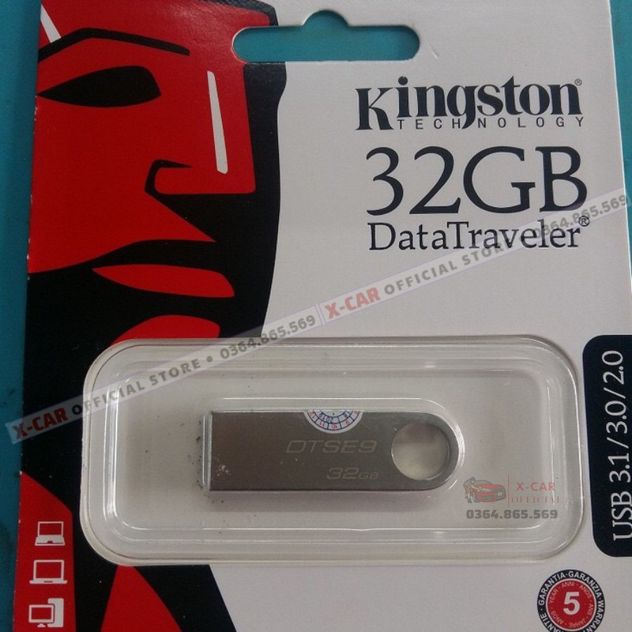 USB Kingston 16G và 32G Cao Cấp - BH 5 Năm