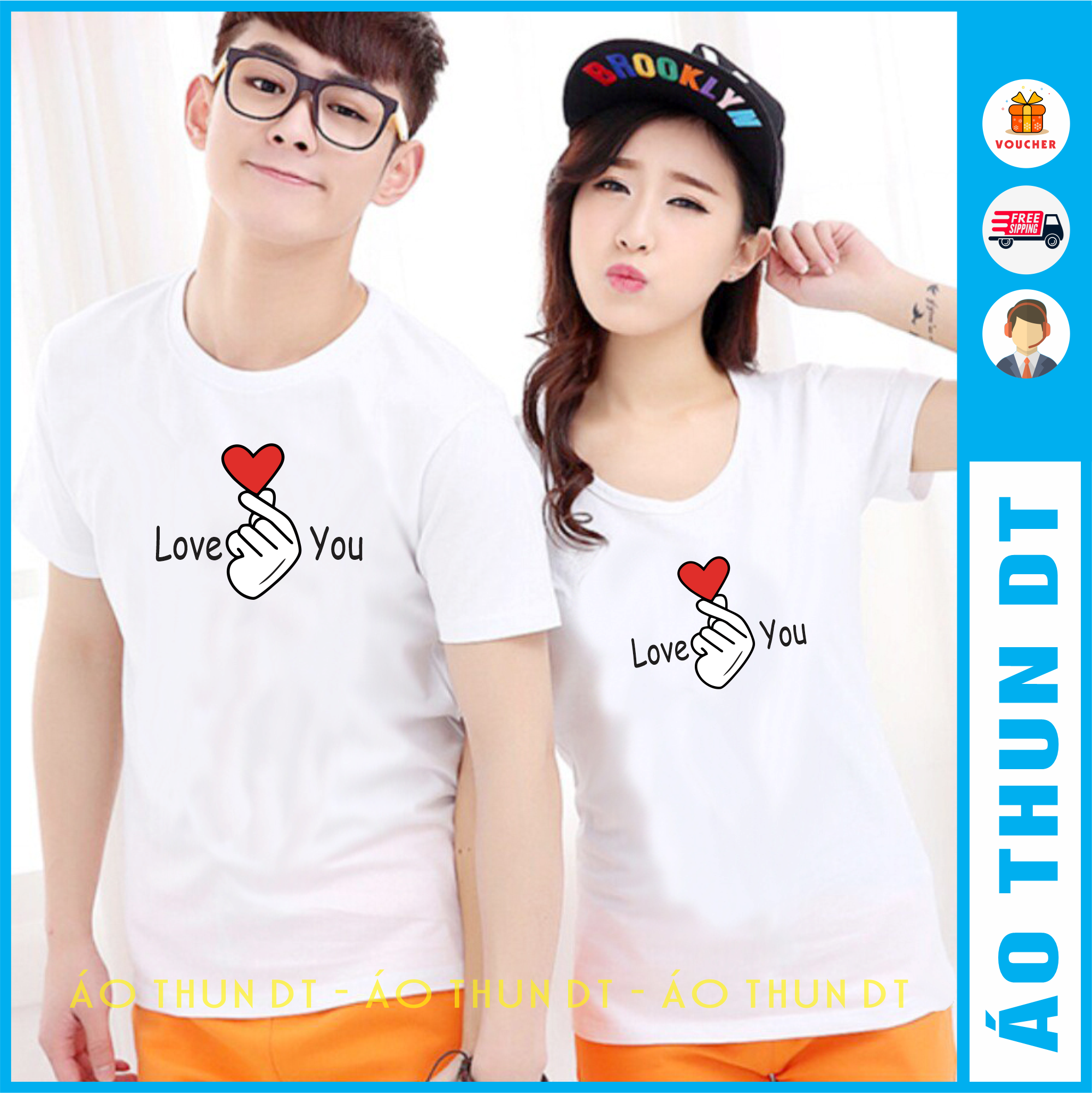 Áo cặp nam nữ - 35K/ Cái