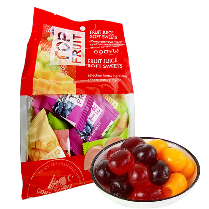 [MANGO CANDY] Gói kẹo dẻo trái cây Top Fruit Coowy 280gr