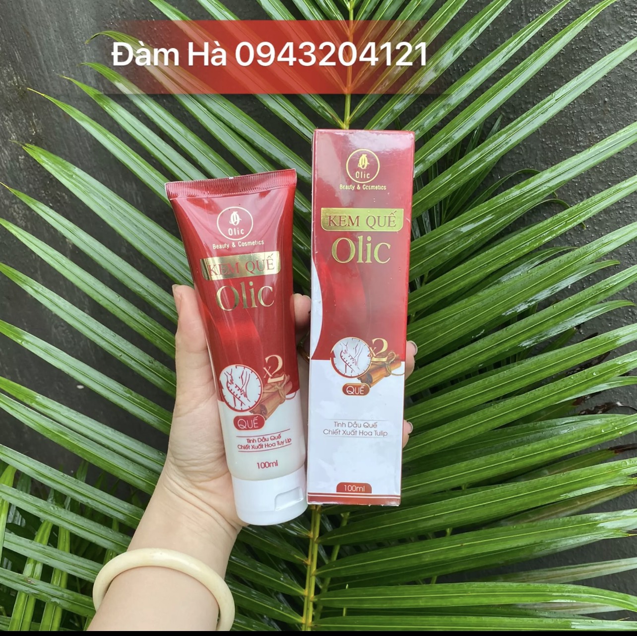 [tặngthướcdây] kem tan mỡ Olic kem quế olic tan mỡ bụng