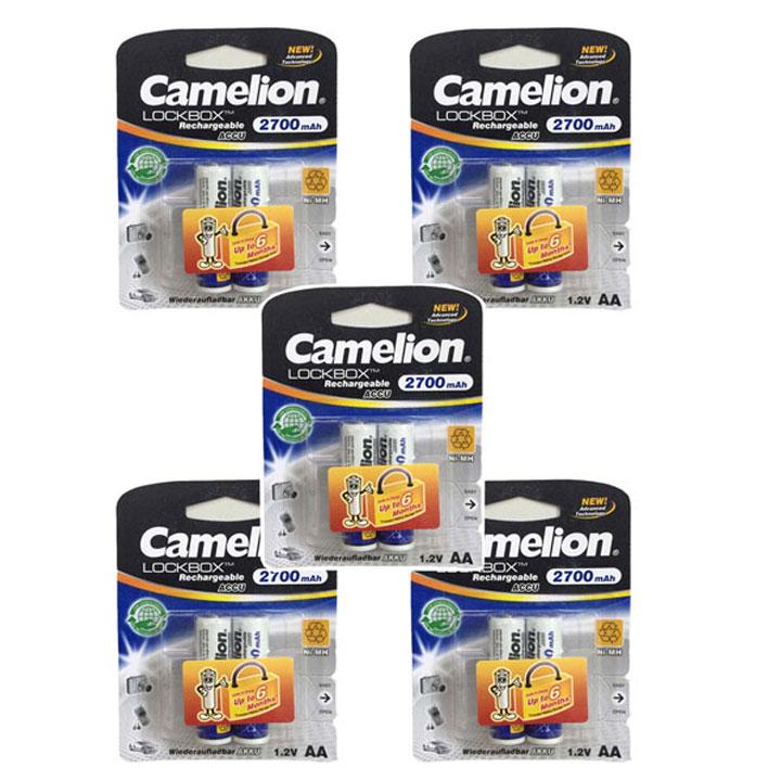 [HCM]combo 3 vỉ pin aa camelion 2700mah ( vỉ 2 viên ).