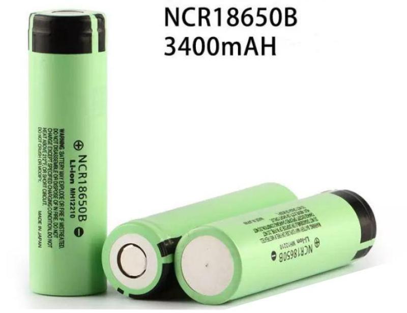 Pin sạc NCR 18650B Panasonic 3400mAh cho quạt sạc mini, đèn pin, máy khoan cầm tay...