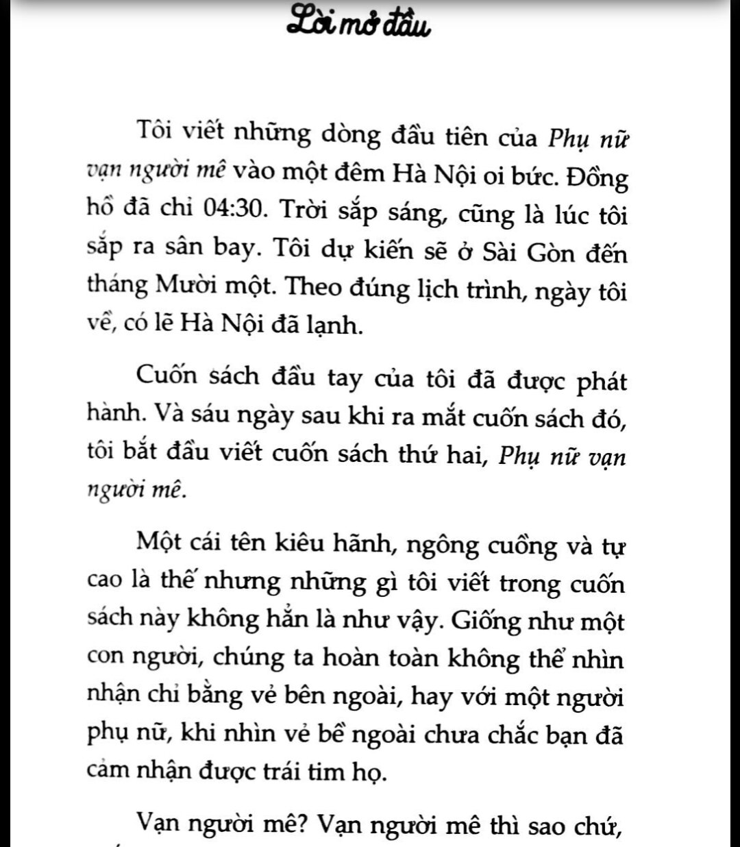 Phụ Nữ Vạn Người Mê
