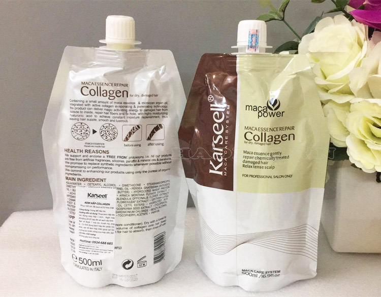 DẦU HẤP Ủ TÓC COLLAGEN KARSEELL MACA 500 ML