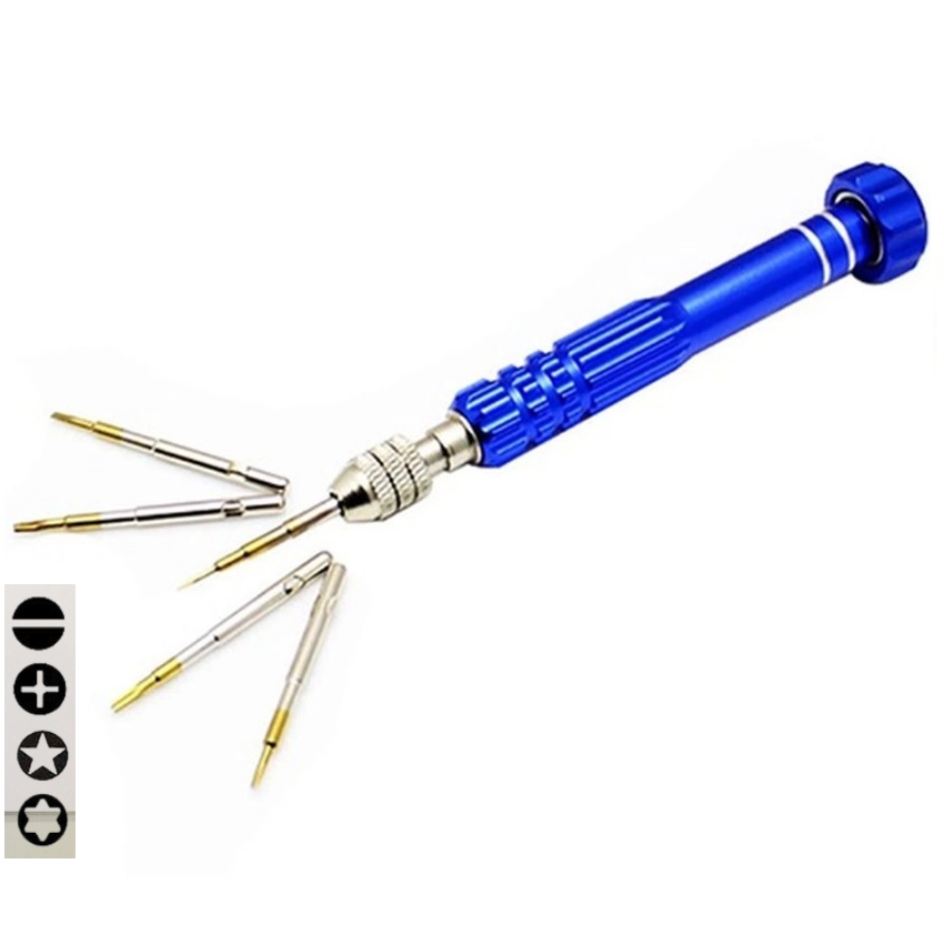 Bộ vít mở điện thoại 5 đầu m&r-818