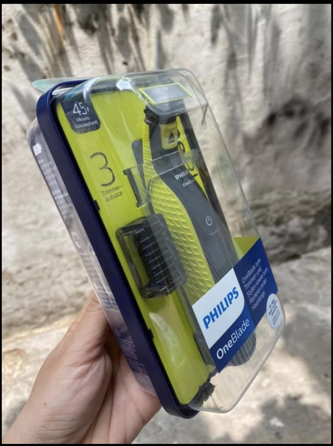 [HCM]Dao cạo Philip One Blade Apparat ( sét gom 1 lưỡi dao ) .Made in Germany