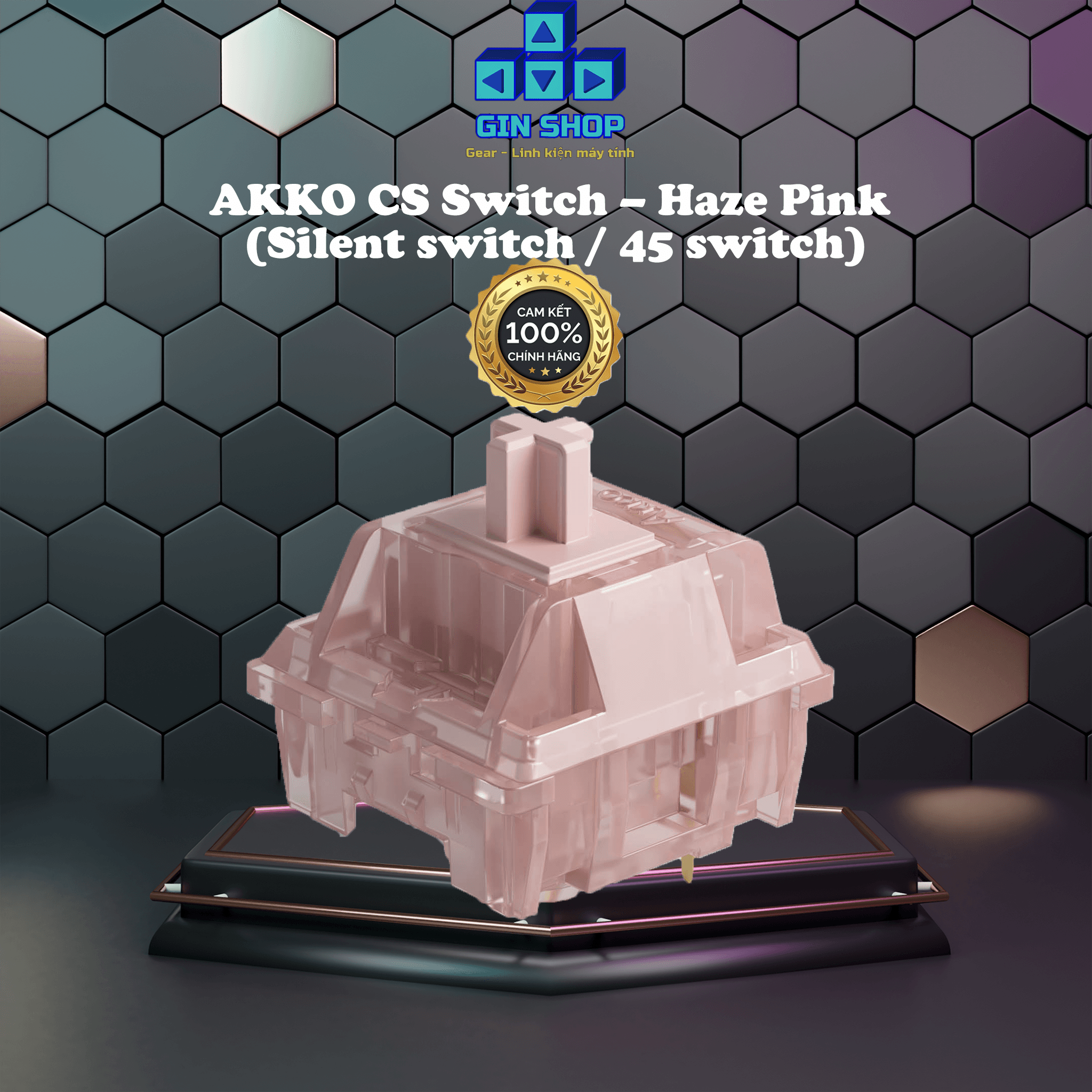 [Chính hãng] Switch AKKO thay bàn phím cơ CS switch ( 45 sw ) & TTC switch ( 10 sw )