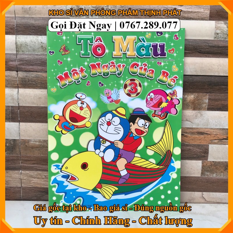 TẬP TÔ MÀU DORAEMON [VPP THỊNH PHÁT ]