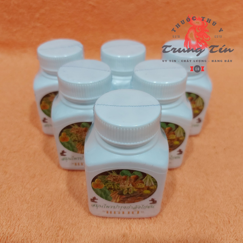 Thuốc gà đá - Vitamin rau củ quả - mát gà - giải độc , cung cấp chất sơ - 1 hủ / 100 viên