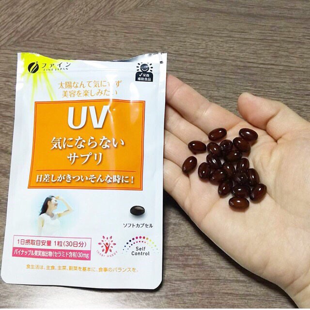 Vien Uong Chong Nang Nhật Bản