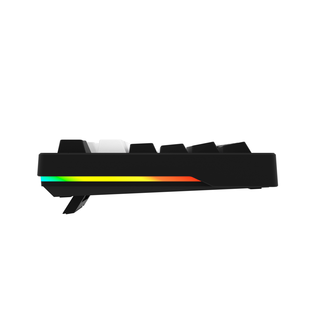 Bàn phím cơ Dareu EK75 Multiled, Type-C (LINEAR Switch) Black White (Mới, BH 24T Chính Hãng)