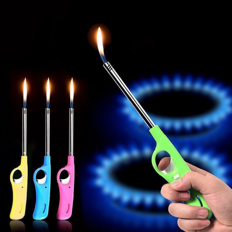 Súng Mồi Lửa Bếp Gas Bếp Cồn An Toàn - Súng Khò Lửa Cầm Tay Nhiều Màu.