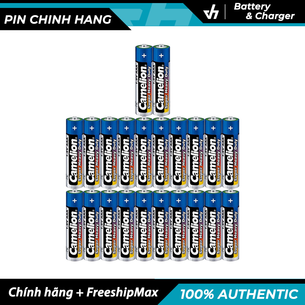 Bộ 22 pin AAA Camelion R03P 1.5V không sạc
