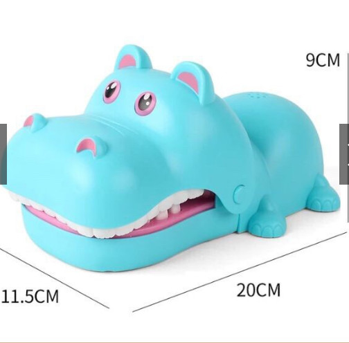 [SIZE LỚN - CÓ HỘP] Trò chơi Khám răng chú hà mã dễ thương