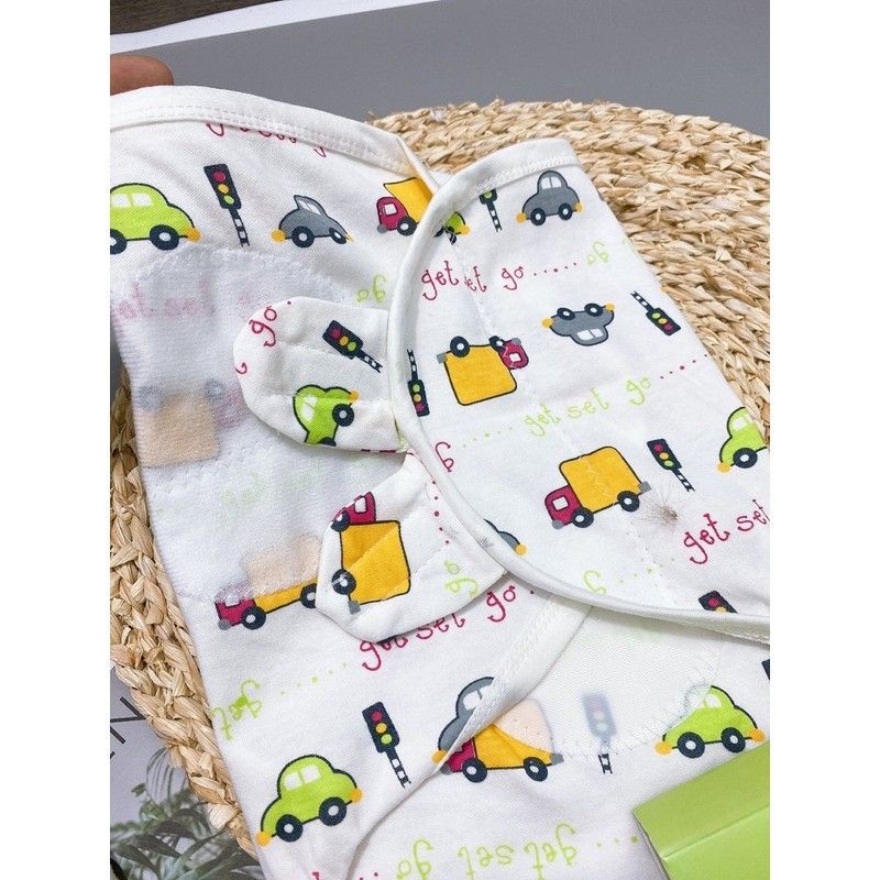 Ủ kén sơ sinh100% cotton Swaddle Me Summer cho bé