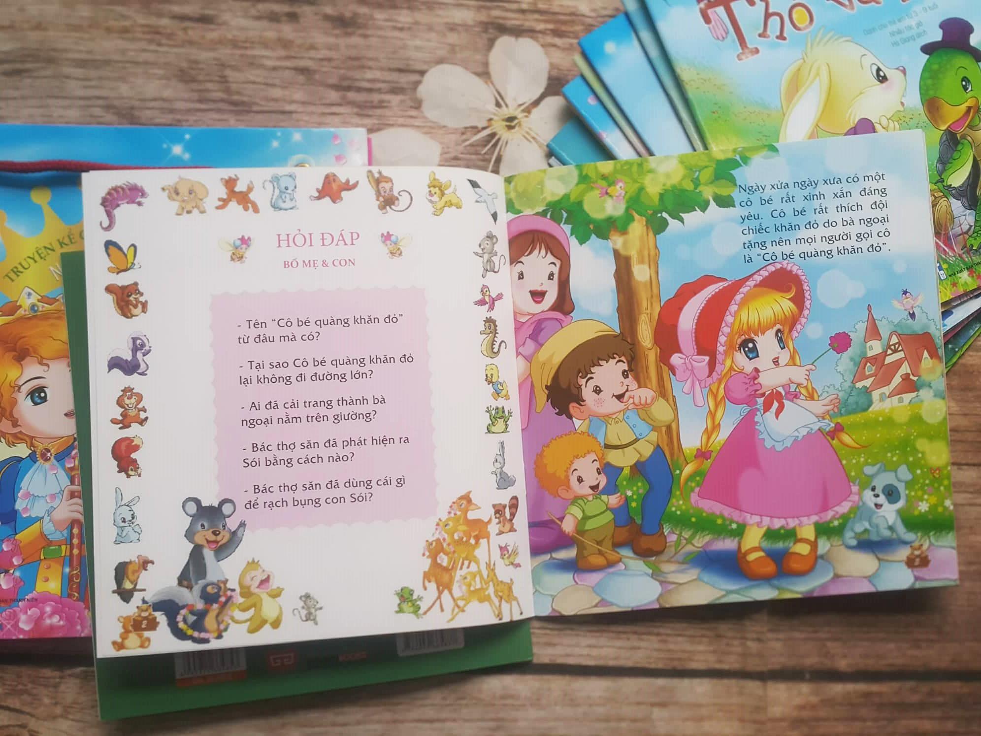 Sách - Combo Truyện Kể Cho Bé Trước Giờ Đi Ngủ - Ngày Xửa Ngày Xưa