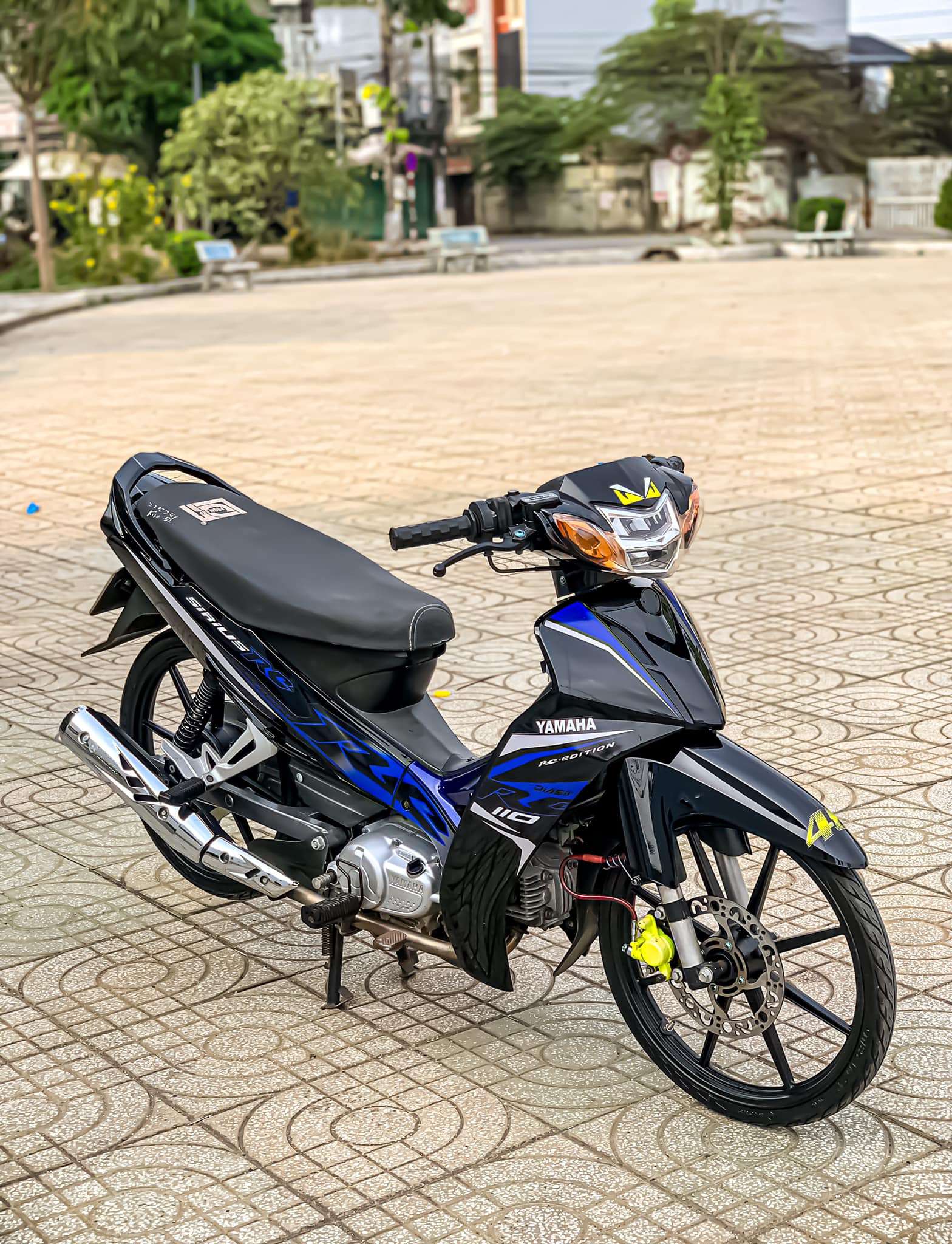 tem sirius rc xanh đen chế exciter hot