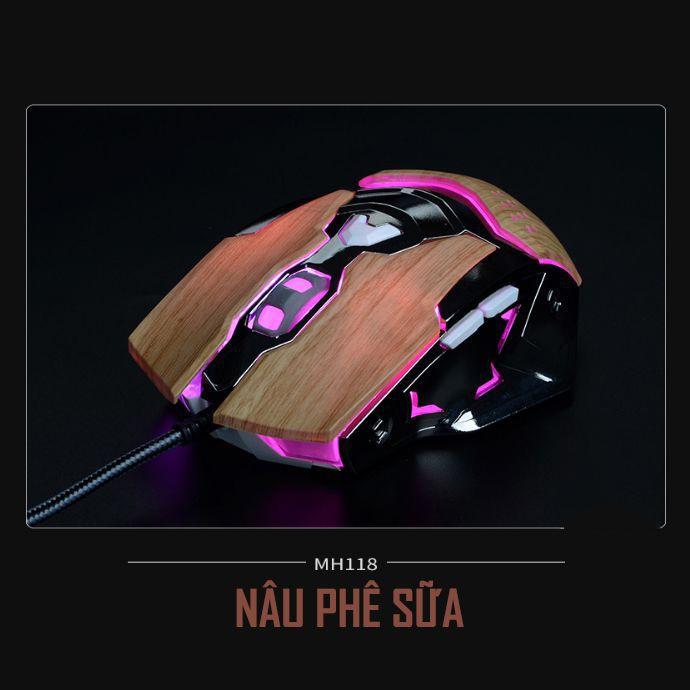 Chuột máy tính - Mouse game thủ Detek M118