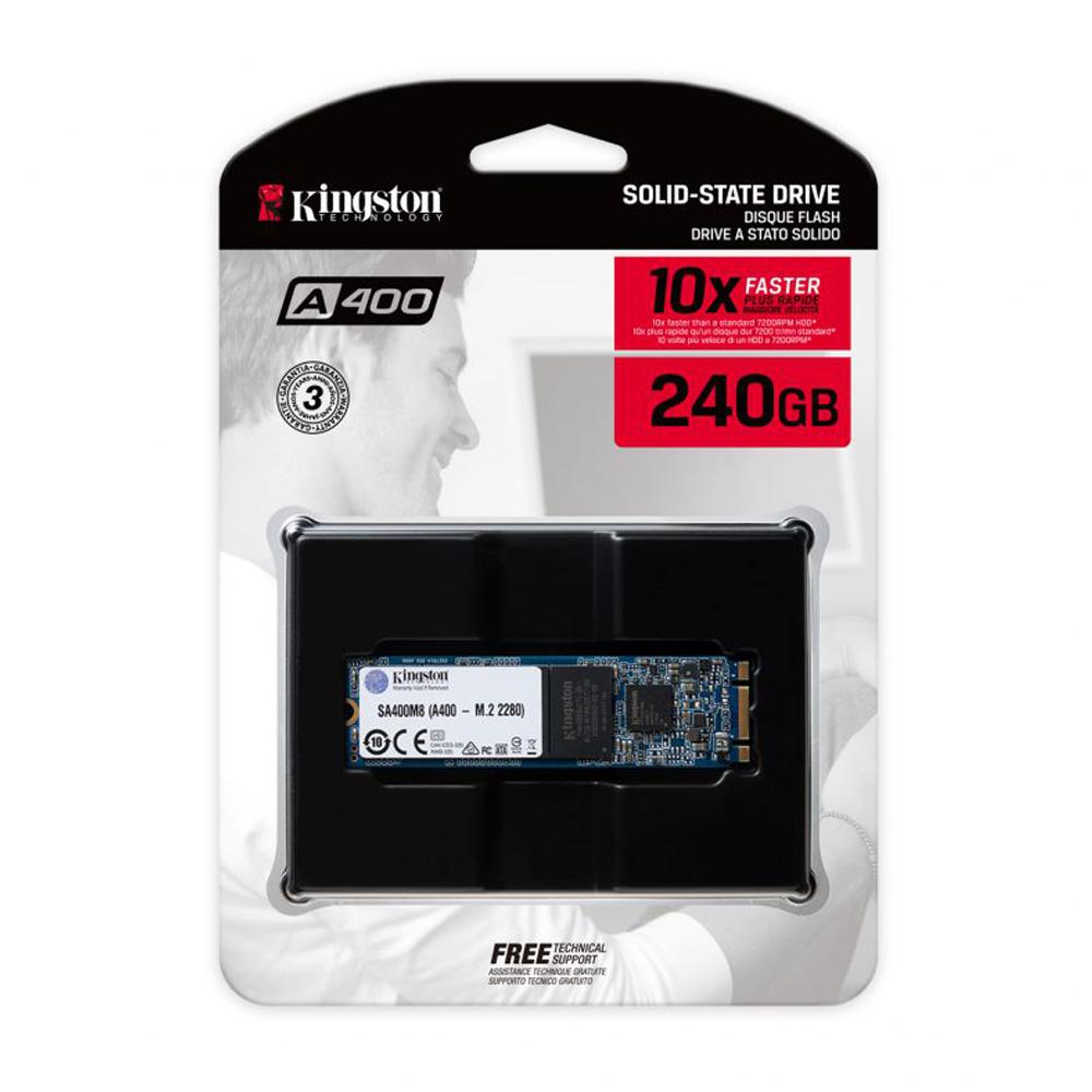 Ổ cứng SSD Kingston A400 M.2 2280 SATA 3 240GB (SA400M8/240G)