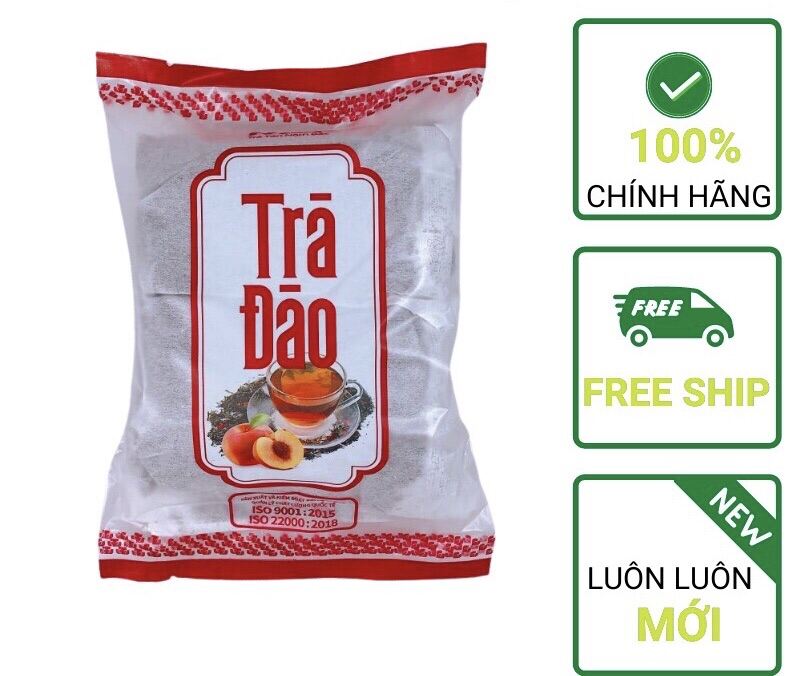Trà đào túi lọc