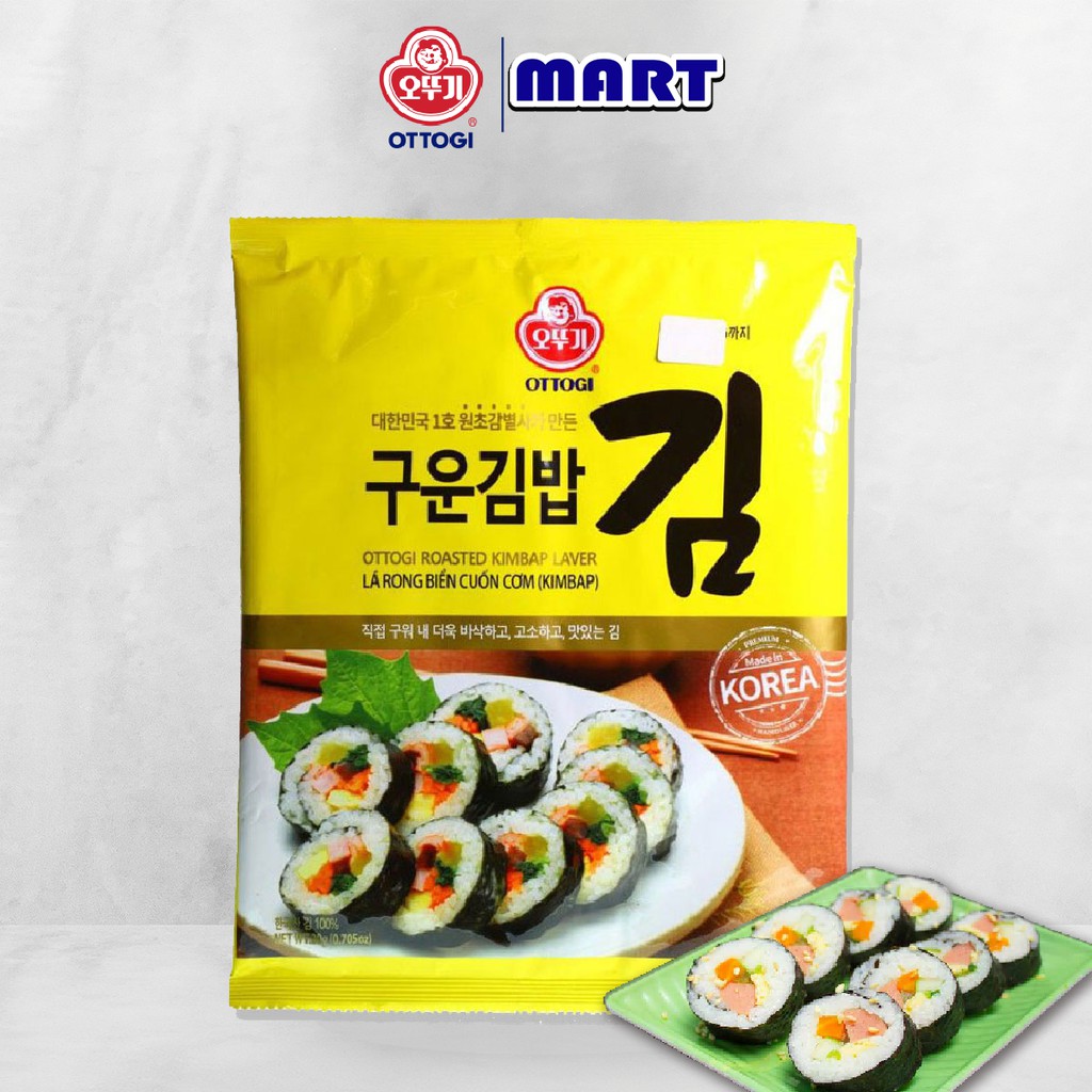 [FREESHIP️] - Rong biển cuộn cơm Ottogi 20g