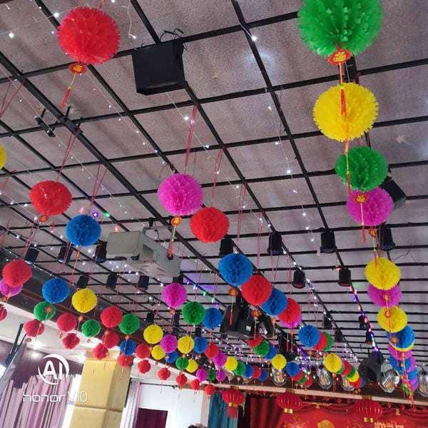 Cẩm tú cầu nilong trang trí mầm non