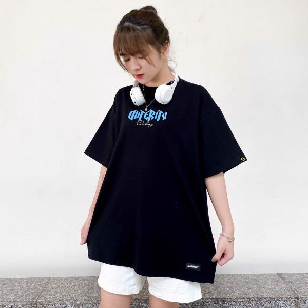 Áo thun Outerity SIG 2 / Đen - ORT109 BLK